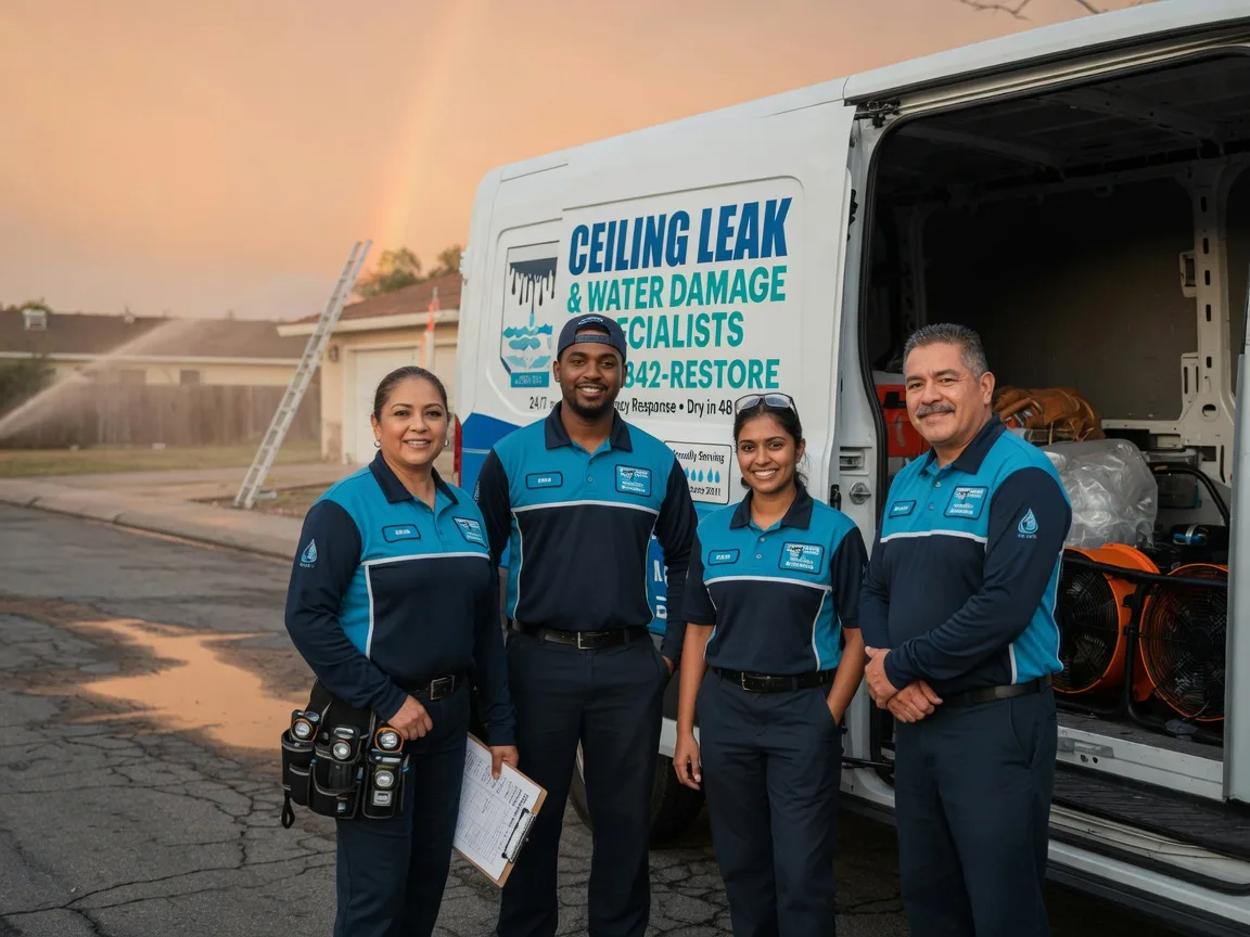 Ceiling Leak Cleanup company in Aubrey, TX